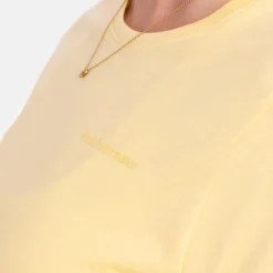 Peak Performance W Explore Logo Tee Mellow-Yellow Online