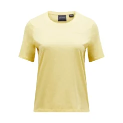Peak Performance W Explore Logo Tee Mellow-Yellow Online