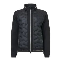Abacus W Grove Hybrid Jacket Svart 600-Black Outlet