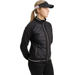 Abacus W Grove Hybrid Jacket Svart 600-Black Outlet