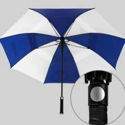 Lyle & Scott Wind Proof Umbrella White-Blue Best