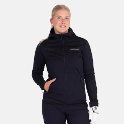 Peak Performance W Light Zip Hood Svart Black Clearance