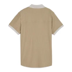 Puma W Mattr Jacquard Stripe Ss Ice-Coffee Outlet