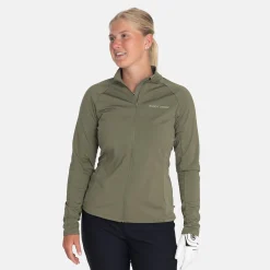 Bogeys & Birdies W Mid Layer Full-Zip 2.0 Leaf Clover Green Discount