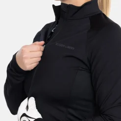 Bogeys & Birdies W Mid Layer Full-Zip 2.0 Svart Black Online