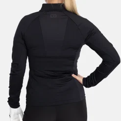 Bogeys & Birdies W Mid Layer Full-Zip 2.0 Svart Black Online