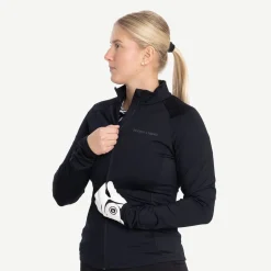 Bogeys & Birdies W Mid Layer Full-Zip 2.0 Svart Black Online