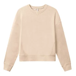 Travis Mathew Wmns Cloud Terry Crew Heather-Natural Online