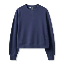 Travis Mathew Wmns Cloud Terry Crew Navy-Blazer Online