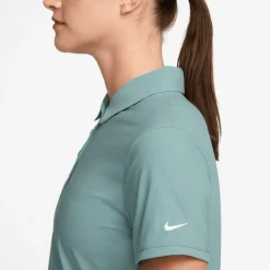 Nike W Nk Df Vctry Ss Polo Cannon-White Hot