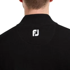 FootJoy Wool Blend 1/2 Zip Svart Outlet