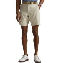 Ralph Lauren Woven Straight Shorts Fthrwght Cypress Basic Sand Outlet