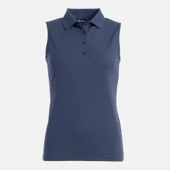 Abacus W Prestwick Recycled Sleeveless 311-Steelblue Outlet