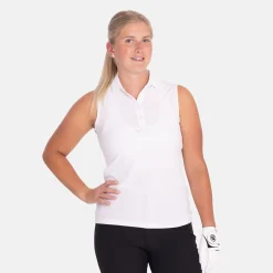 Abacus W Prestwick Recycled Sleeveless Vit 100-White Sale