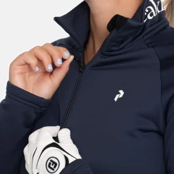 Peak Performance W Rider Essentials Zip Blue Shadow-Blue Shadow-