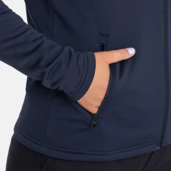 Peak Performance W Rider Essentials Zip Hood Blue Shadow-Blue Shadow- Clearance