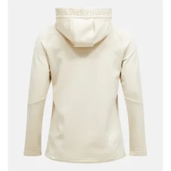 Peak Performance W Rider Essentials Zip Hood Sand Fog-Sand Fog- Hot