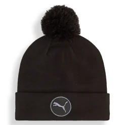 Puma Wrmlbl Removable Pom Beanie Svart Black Clearance