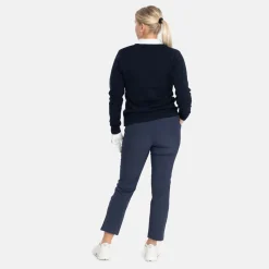 Bogeys & Birdies W 7/8 Stretch Blå Navy Sale