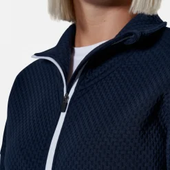Abacus W Sunningdale Fullzip Blå 300-Navy Outlet