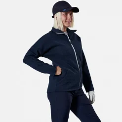 Abacus W Sunningdale Fullzip Blå 300-Navy Outlet