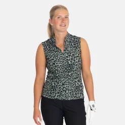 Bogeys & Birdies W Tech Blade SL AOP Svart Clover Green/Black Sale