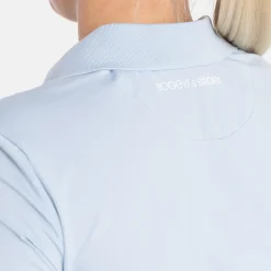 Bogeys & Birdies W Tech Hidden Buttons Chambray Blue Discount