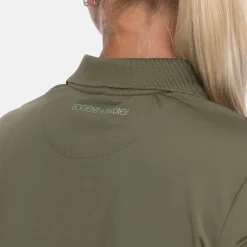 Bogeys & Birdies W Tech Hidden Buttons Leaf Clover Green Hot