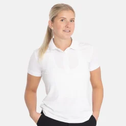 Bogeys & Birdies W Tech Hidden Buttons Vit White Outlet