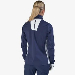 Bogeys & Birdies W Tech Windbreaker Softshell Blå Vit Navy/White Clearance