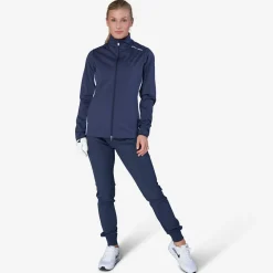 Bogeys & Birdies W Tech Windbreaker Softshell Blå Vit Navy/White Clearance