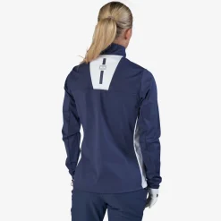 Bogeys & Birdies W Tech Windbreaker Softshell Blå Vit Navy/White Clearance