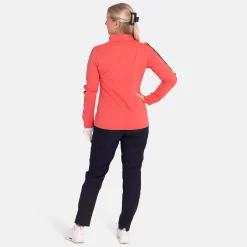 Peak Performance W Turf Zip Ls Brilliant-Red Discount