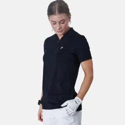 Peak Performance W Turf Zip Ss Svart Black Hot