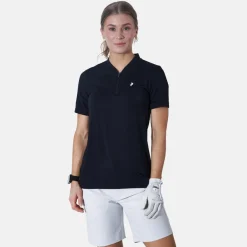 Peak Performance W Turf Zip Ss Svart Black Hot