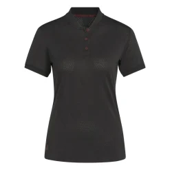 Adidas W Ultimate Diamond Jacquard Polo Shirt Svart Black