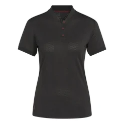 Adidas W Ultimate Diamond Jacquard Polo Shirt Svart Black