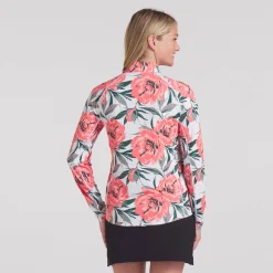 Puma W You-V Beautiful Game 1/4 Zip White-Glow-Peach-Frost Online