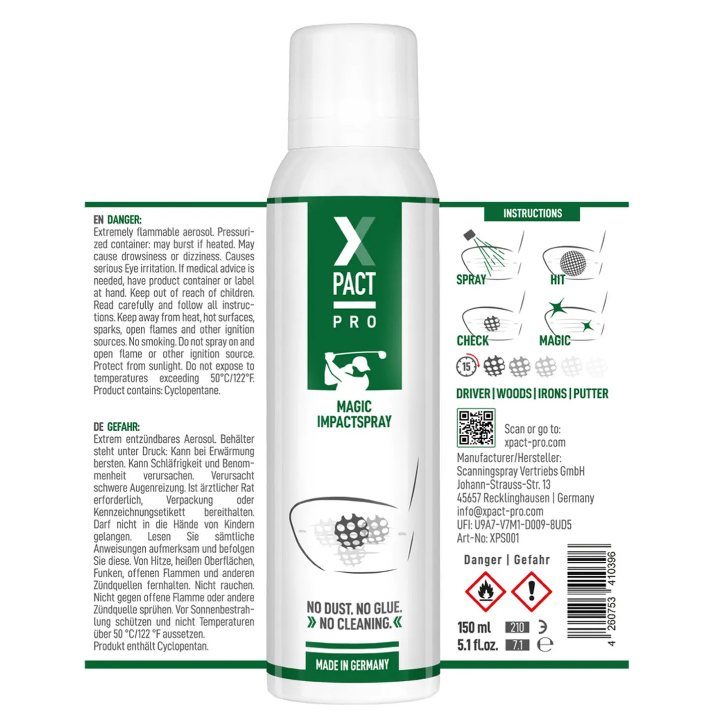 Övriga varumärken XpactPro Impact Spray Hot