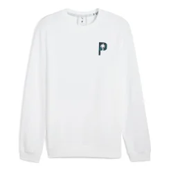 Puma X Ptc Gitch Graphic Crew White Glow Hot