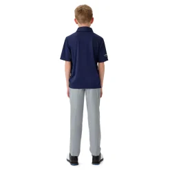 Callaway Youth Unisex Solid Polo Blå Peacoat Outlet