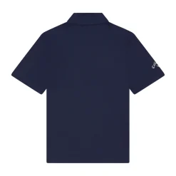Callaway Youth Unisex Solid Polo Blå Peacoat Outlet