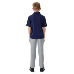 Callaway Youth Unisex Solid Polo Blå Peacoat Outlet
