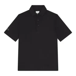 Callaway Youth Unisex Solid Polo Svart Caviar Best