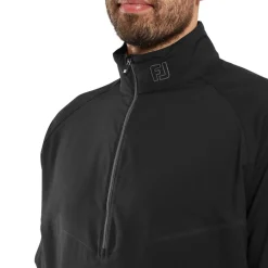FootJoy Zephyr Ss Windshirt Svart Black Online