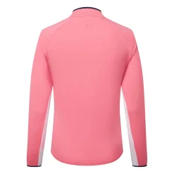 FootJoy 1/4 Zip Ls Sun Protection Shirt Pink-Lemonade Best
