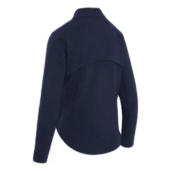 Callaway 1/2 Zip Quilted Knit Blå Peacoat Discount